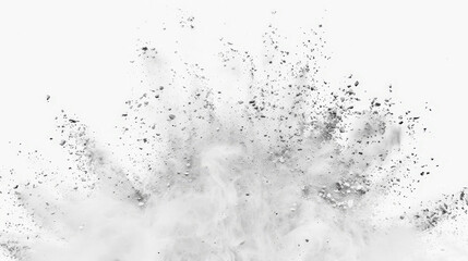 bright white paint color powder explosion