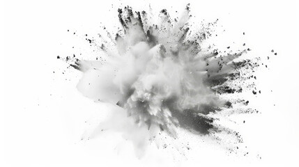 bright white paint color powder explosion