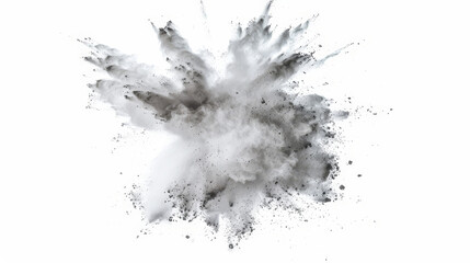 bright white paint color powder explosion