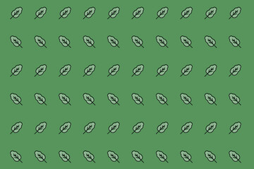leaves seamless background Vector EPS 10