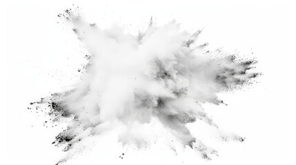 bright white paint color powder explosion