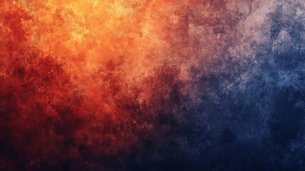 Vibrant abstract texture blending orange, red, and blue colors in art design