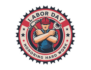 Cheerful Chef Characters with Fun Food Logos and Spoons