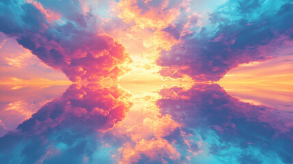 Obraz premium kaleidoscopic sky