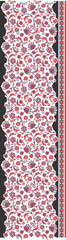 Flower Wave Design Pattern For background, Texture, Fabric .