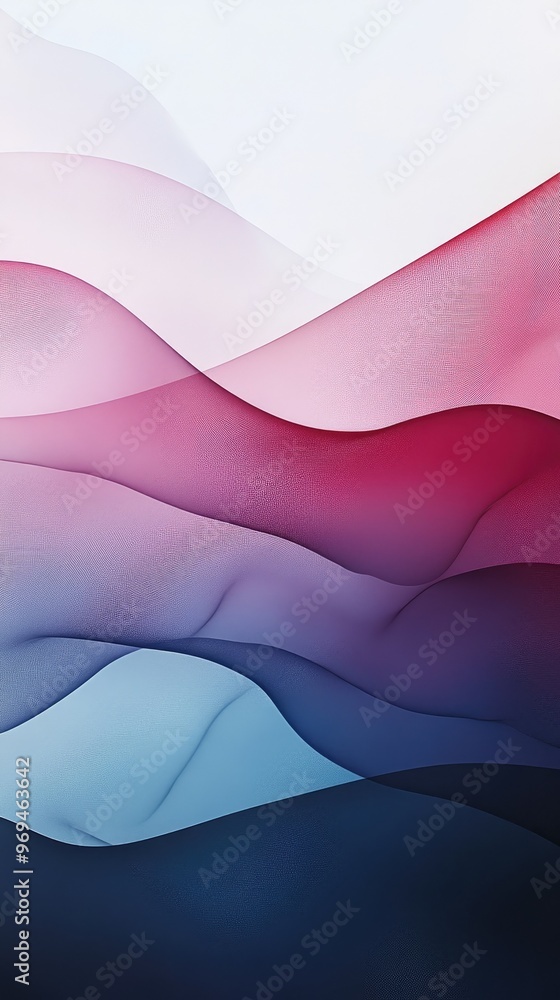 Poster abstract wave pattern in soft colors, creating a sense of tranquility and elegance. perfect for back