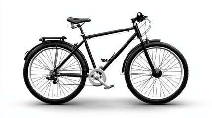 Detailed black and white vintage bicycle with intricate details, line art, empty coloring book page, high-quality, retro, cycling::1 classic design, nostalgic charm, timeless elegance, vintage