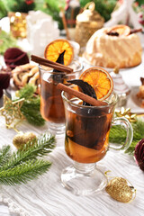 Traditional dried fruit compote for Christmas Eve's supper in Poland