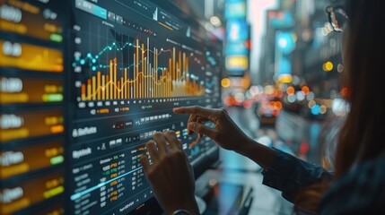 Chat manager using analytics software to track key performance indicators.