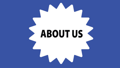 About us cookies button web banner templates. Vector Illustration 