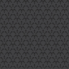 A seamless pattern featuring a wavy design in shades of black and gray, suitable for backgrounds or textiles.