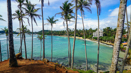Coconut tree hill in Mirissa, Sri Lanka