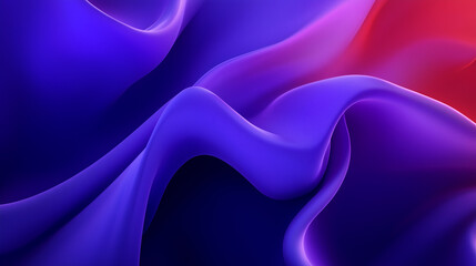 Obraz premium Twisted purple red fluid Digital abstract background