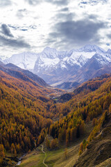 Texelgruppe nature park (Parco Naturale Gruppo di Tessa) near Timmelsjoch - high Alpine road, South Tyrol, Italy
