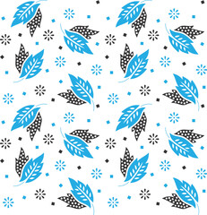 Flower Deisgn Pattern Use For Background, Texture, tile, Fabric, Textile.