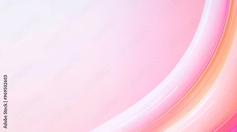 Poster vibrant gradient glow, an abstract piece showcasing a smooth blend of bright colors, creating an inv