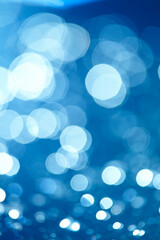 Blurred image of festive lights