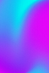 Abstract holographic purple blue grain gradient background texture