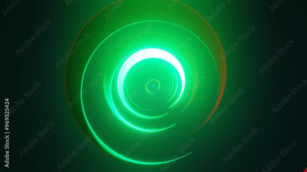 Aufkleber a dynamic vj loop with abstract, colorful strobe flashes and futuristic energy.
