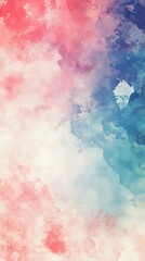 Fototapeta premium A vibrant abstract background featuring a blend of pink, blue, and white hues, perfect for artistic projects and designs.