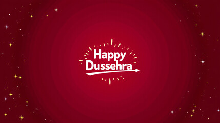 Vibrant Dussehra Illustration - Celebrate Victory of Good Over Evil with Divine Hindu Festivity Art