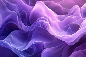 Fototapeta premium Abstract purple and white fabric waves. This abstract photo is perfect for backgrounds or website designs.