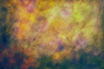 Abstract colorful grunge digital painting surface texture background