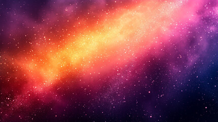 Purple Orange Grainy Gradient Background with Retro Noise Effect