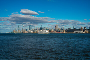 New York, United States. New York city skyline in Midtown Manhattan. USA, NYC, NY, Manhattan....