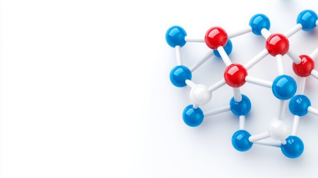 the chemical molecular structure of Polyethylene Terephthalate , polymer chain, interconnected atoms and bonds, quantum computing, science and innovation, physics, quantum mechanics. 
