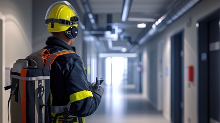 Fototapeta premium Apartment Ventilation Maintenance