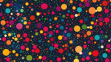colourful dot pattern wallpaper