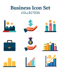 Business and Finance web icon set.