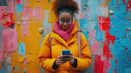 Bright and Engaging Social Media Layout with Icons