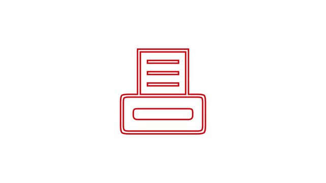 Printer icon , computer print copy printer machine symbol.  Photocopy machine.