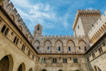 Fototapeta premium Notre Dame des Doms Cathedral in Avignon, France