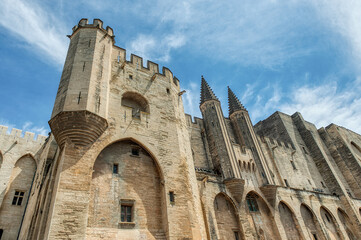Notre Dame des Doms Cathedral in Avignon, France