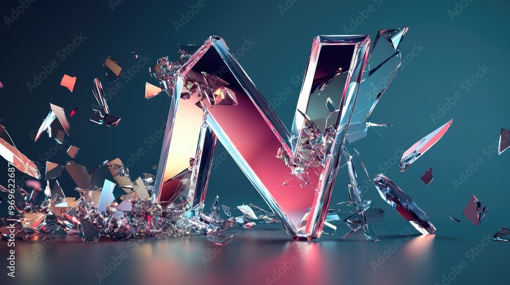 Fototapete a letter 