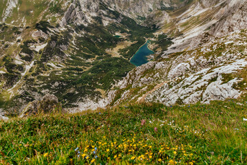Aerial Panoramic View from Bobotov Kuk Peak