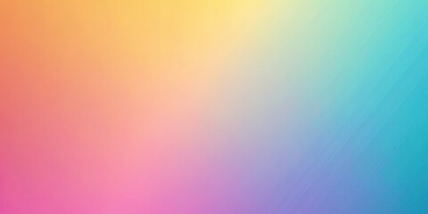 Obraz premium Blurred soft colored gradient background perfect for design projects or presentations, soft, blurred, pastel, colorful