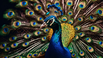 Fototapeta premium peacock wallpaper