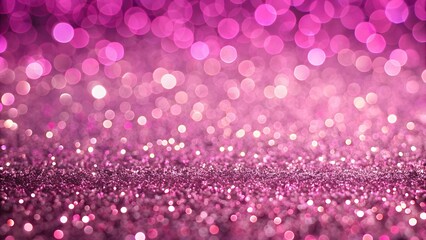 Pink glitter lights texture bokeh background Christmas. defocused; with a copy blank for design.  pink glitter bokeh abstract background. Holiday concept. pink glitter background with defocused