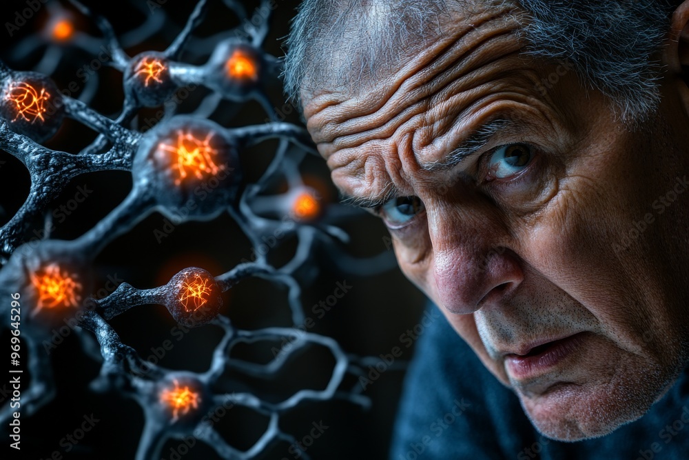 Poster gravitational lensing cognitive science lightfield entropic flow and neuroimaging elderly man with s