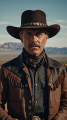 Fototapeta premium western portrait