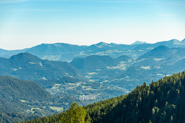 Eine wunderschöne Spätsommer Wanderung durch die Berchtesgadener Alpenlandschaft bis zum Blaueisgletscher - Berchtesgaden - Bayern - Deutschland