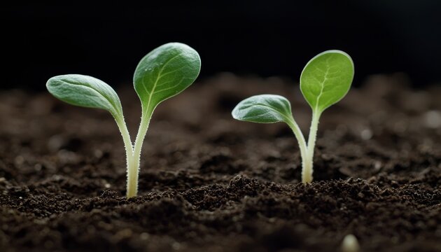 How does the image of planting seeds symbolize the concept of growth, both in agriculture and in personal development