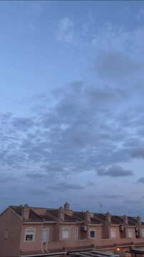 Verdical Timelapse from a detached house in Dona Pepa, Torrevieja