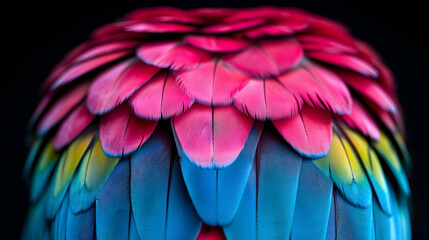 Fototapeta premium The Vibrant Amp Saturated Details And Textures