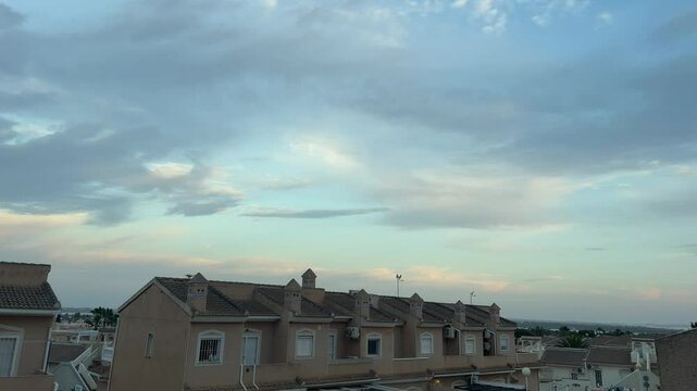 Timelapse from a detached house in Dona Pepa, Torrevieja