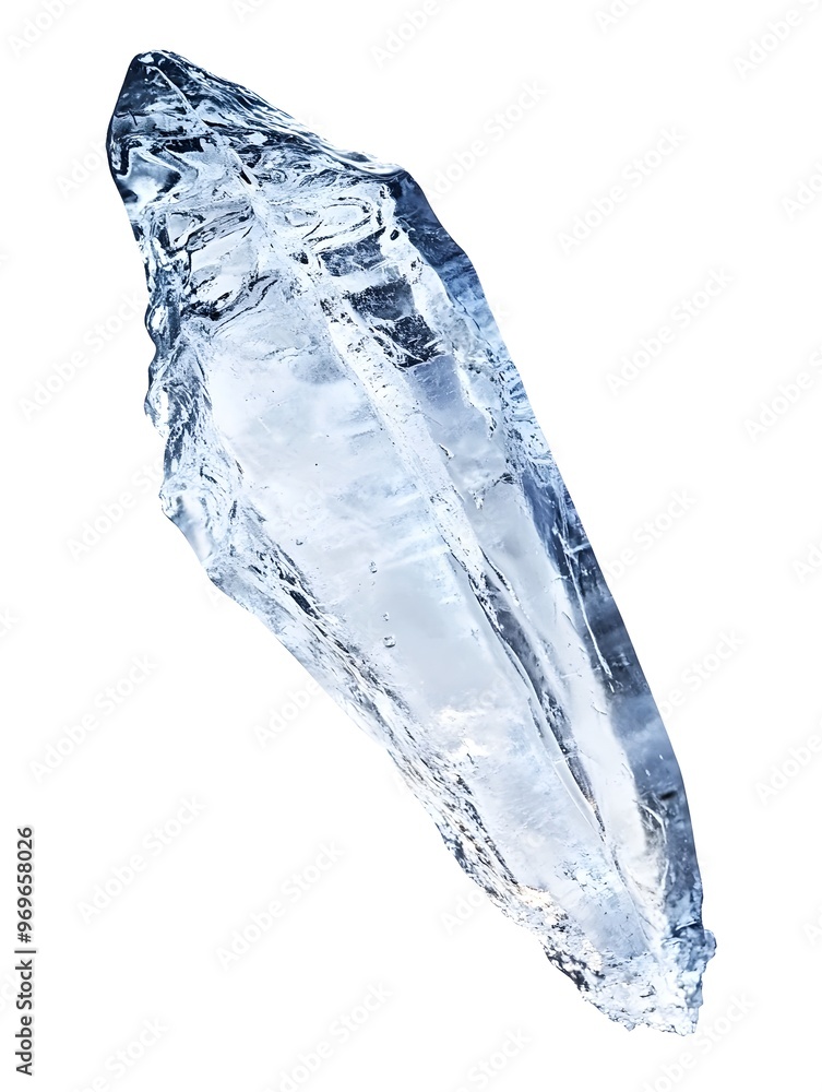 Poster majestic crystal rock formation displaying intricate geological structures and patterns transparent 